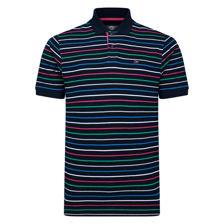 Peter Gribby Striped Polo