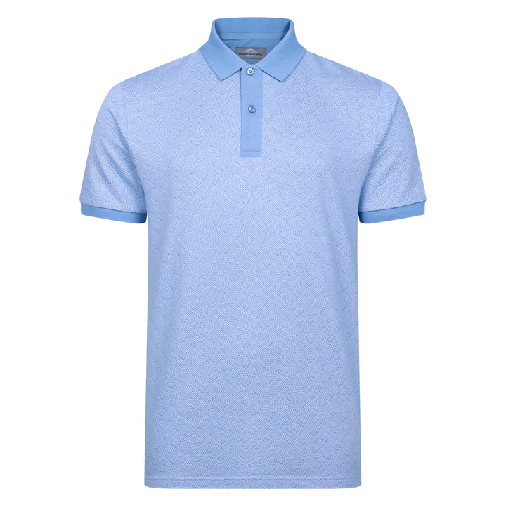 Peter Gribby Geo Pattern Polo