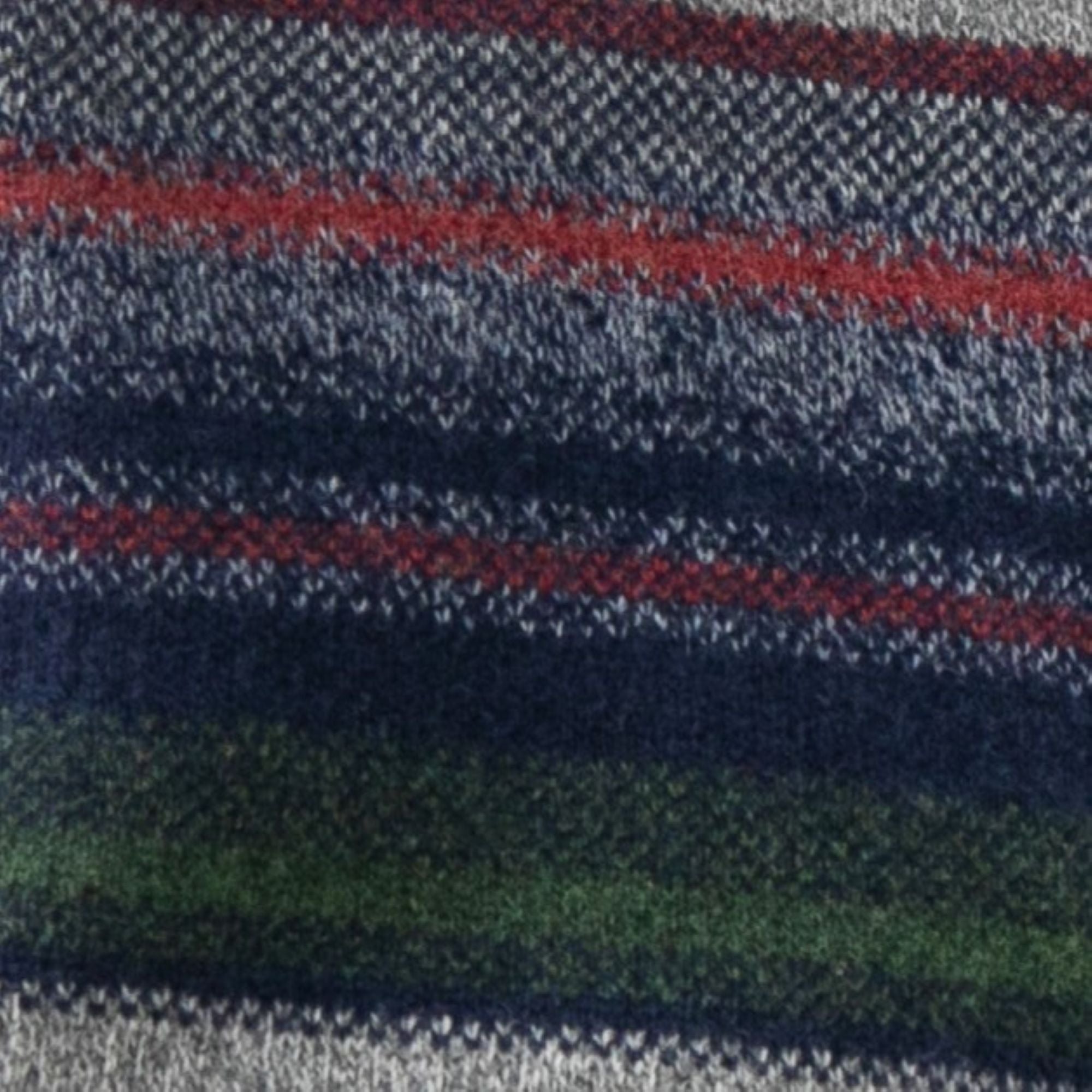 Mens Striped Crew Neck Jumper - Navybase