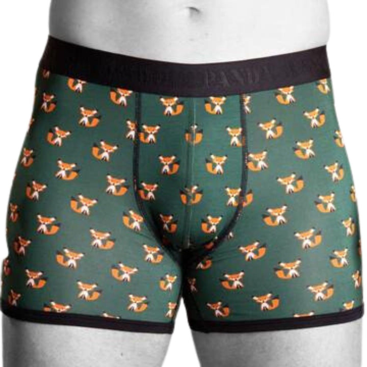Swole Panda Mr Fox Bamboo Boxers