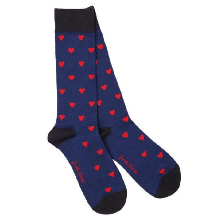 Swole Panda Bamboo Socks - Heart