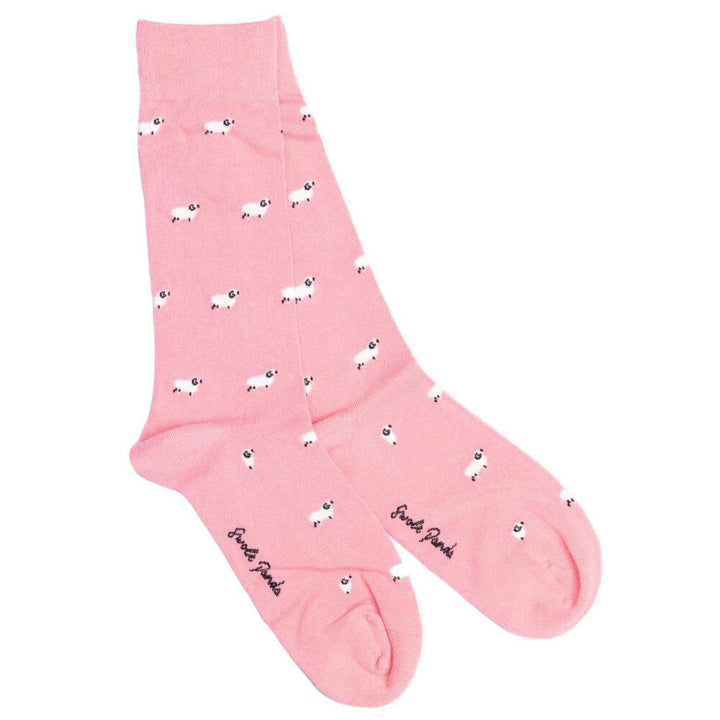 Swole Panda Bamboo Socks - Sheep