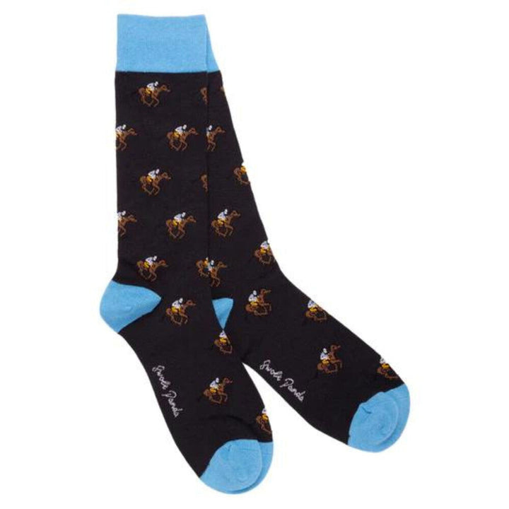 Swole Panda Bamboo Socks - Jockey