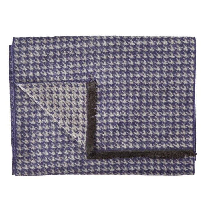 Swole Panda Blue/Grey Houndstooth Scarf