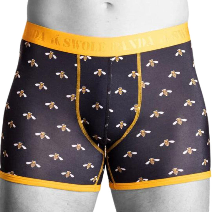 Swole Panda Bumblebee Bamboo Boxers