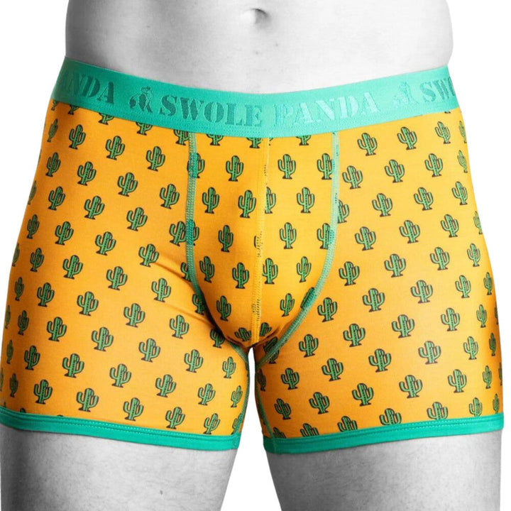 Swole Panda Cactus Bamboo Boxers
