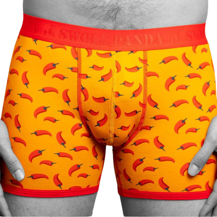 Swole Panda Chillies Bamboo Boxers