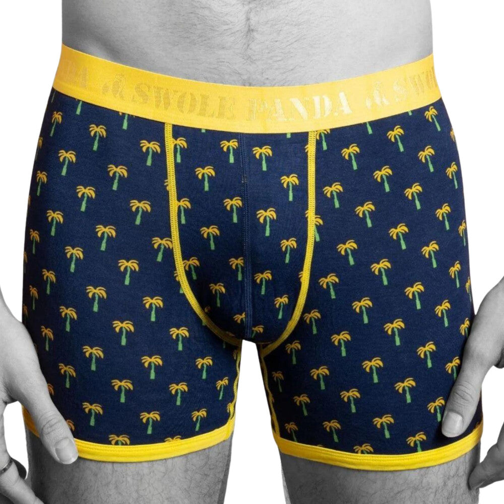 Swole Panda Palm Tree Bamboo Boxers