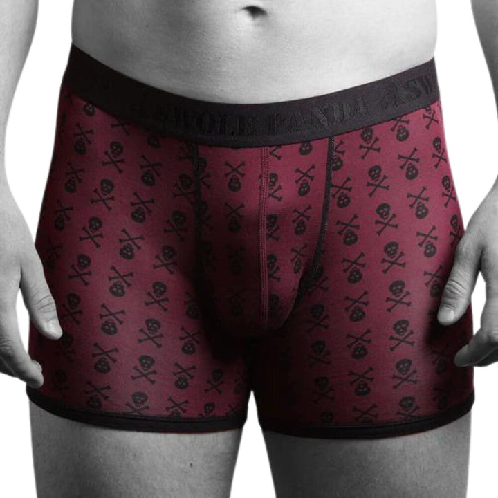 Swole Panda Skull Bamboo Boxers